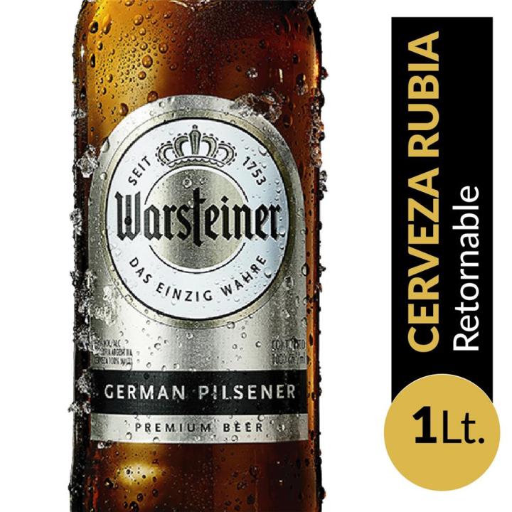 Cerveza WARSTEINER Botella 1 L