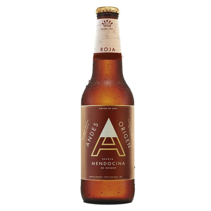 Cerveza Red ANDES Porron 340 Cc