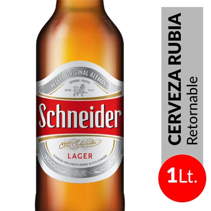 Cerveza Lager SCHNEIDER Botella 1 L