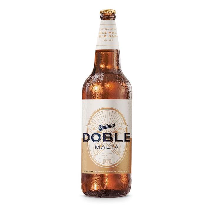 Cerveza Doble Malta Quilmes Bot 1 Ltr