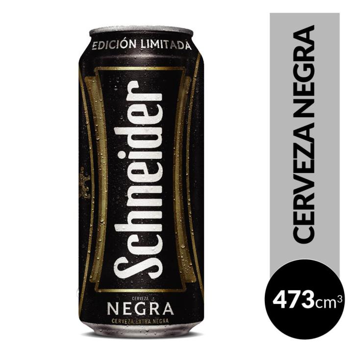 Cerveza Black Lager Schneider Lata 473 CC