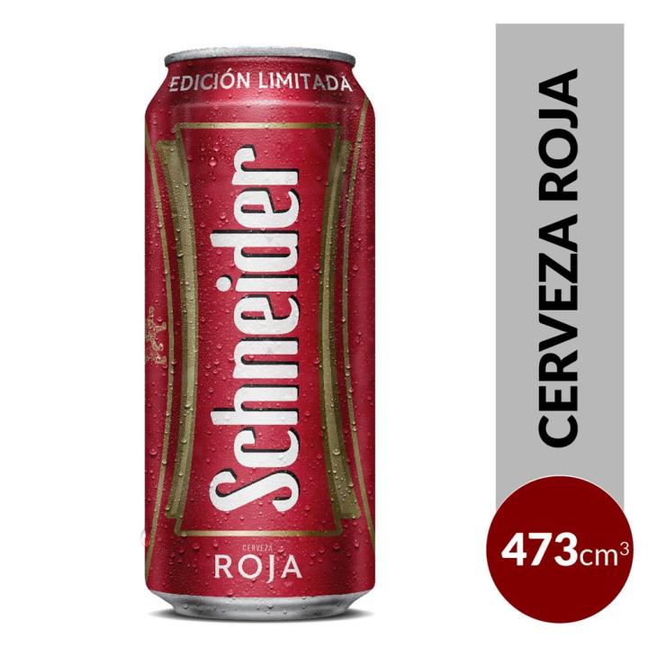 Cerveza Red Schneider Lata 473 CC