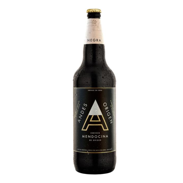 Cerveza Black Lager Andes Botella 1 L