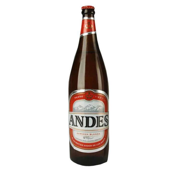 Cerveza Weissbier ANDES Botella 970 Cc