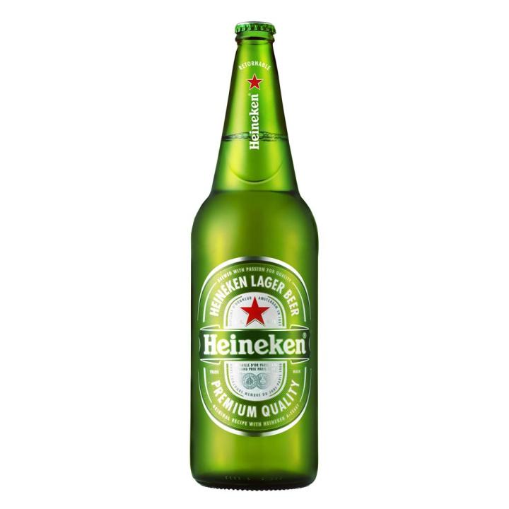 Cerveza Lager HEINEKEN Botella 1 L