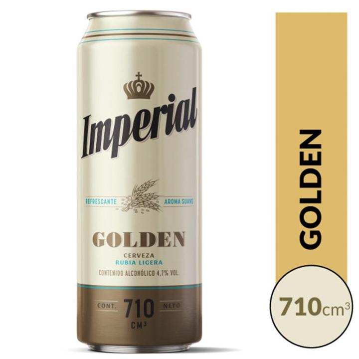 Cerveza Golden Imperial Lat 710 Cmq