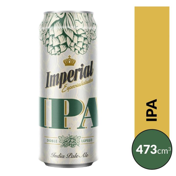 Cerveza Ipa Imperial Lata 473 CC