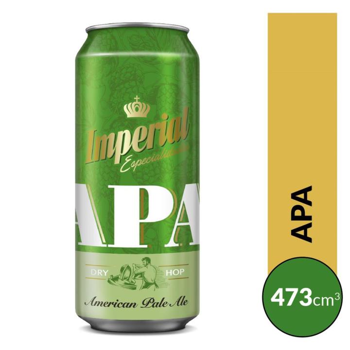 Cerveza Apa IMPERIAL Lata 473 Cc