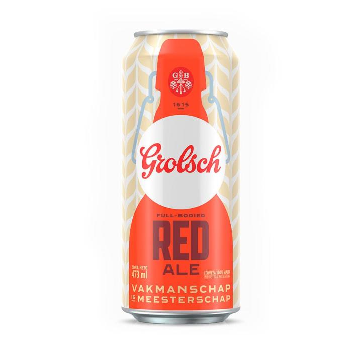 Cerveza Red Ale Grolsch 473 Ml