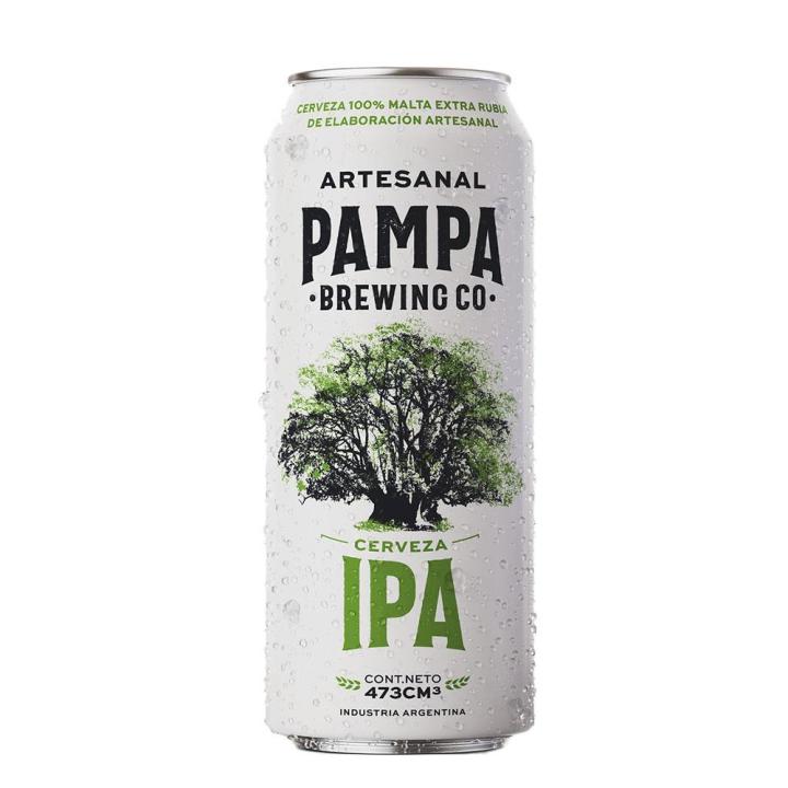 Cerveza Ipa PAMPA BREWING CO Lata 473 Cc