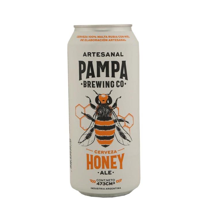 Cerveza Artesanal Honey Ale Pampa Brewing Co Lat 473 Cmq