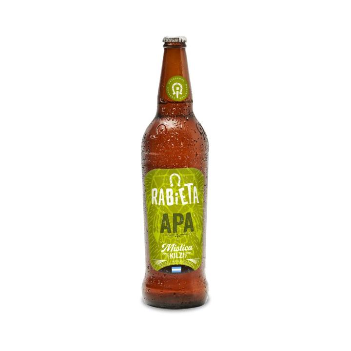 Cerveza Apa RABIETA Botella 710 Cc