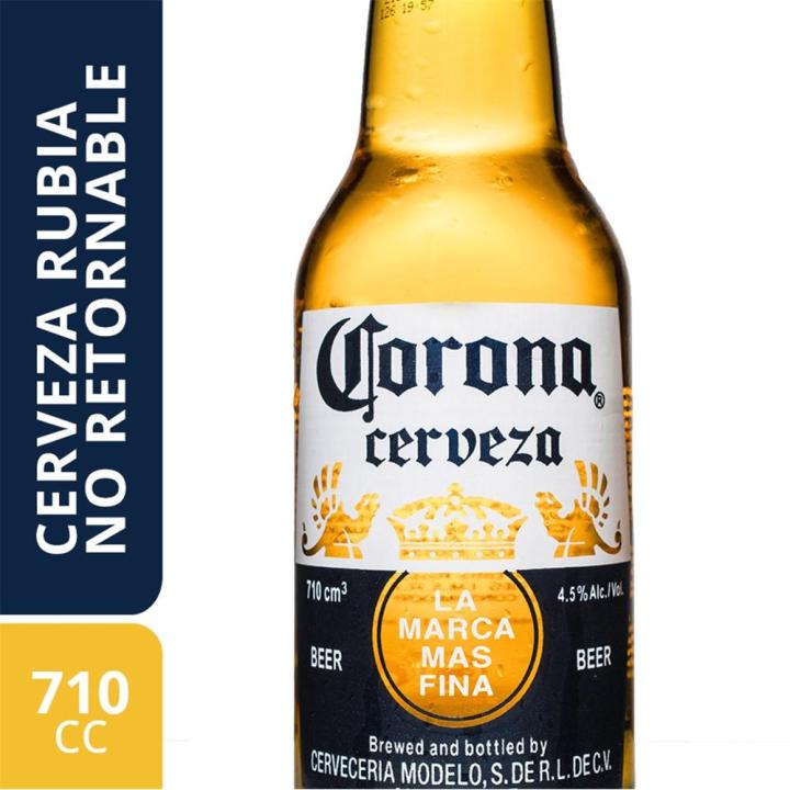 Cerveza CORONA Botella 710 Cc