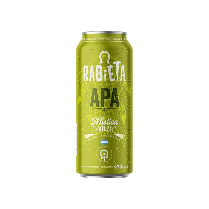 Cerveza Apa RABIETA Lata 473 Cc