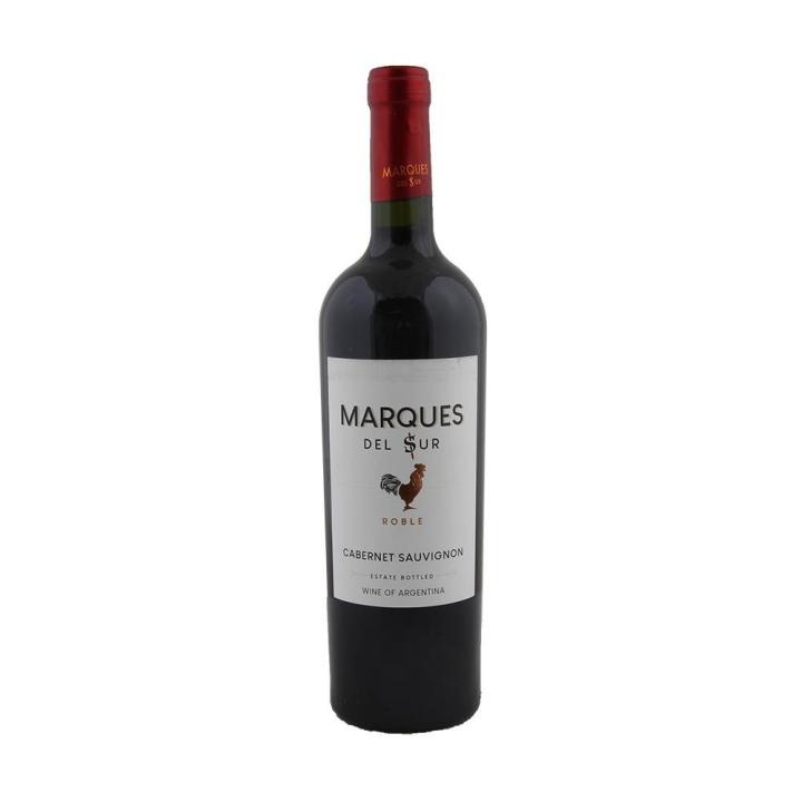 Vino Tinto Roble Cabernet Sauvignon Marques Del Sur 750 Ml