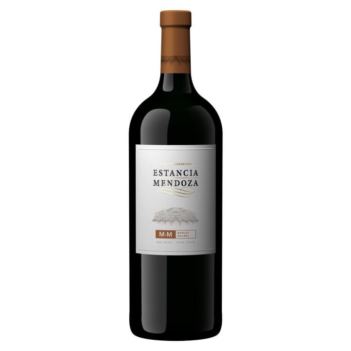 Vino Blend Merlot Malbec ESTANCIA MENDOZA 1125 Ml